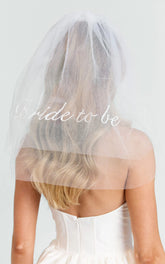 Gwyneth Veil - Bride To Be Tulle Veil in White