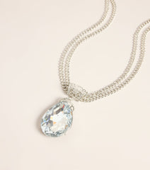 Major Drop Pendant Statement Necklace