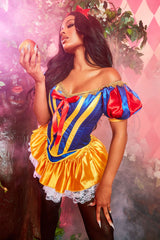 Deathly Apple Princess 3 Piece Costume Set - Multi Color