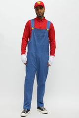 Power Up Brothers Halloween Costume - Red/combo