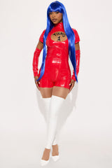It's A Thing 4 Piece Halloween Costume - Red