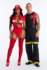 Red Hot Rescue 3 Piece Costume Set - Red