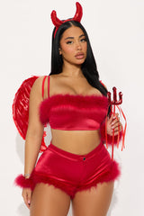 Devillicious 6 Piece Costume Set - Red