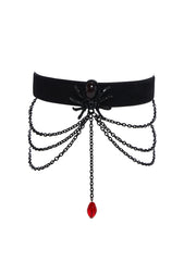 Spider’s Caress Chain Choker