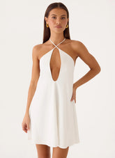 Helden Mini Dress - White