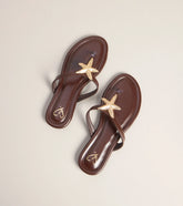 Poolside Ready Starfish Strap Sandals