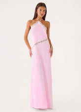 Orvian Maxi Dress - Pink