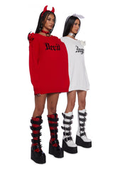 Heavenly Temptations Knit Sweater Set