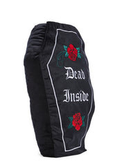 Dead Inside Throw Pillow