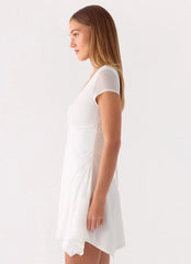Zev Mini Dress - White