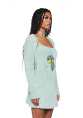 Squidward Soak Up My Love Dress And Shrug Set