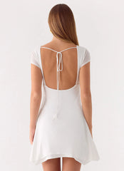Zev Mini Dress - White