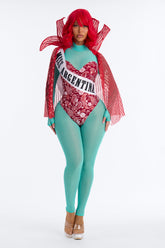 Pageant Afterlife 5 Piece Costume Set - Teal