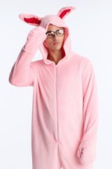 Triple Dog Dare Bunny 2 Piece Costume Set - Pink