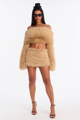 Mane Attraction 4 Piece Costume Set - Taupe