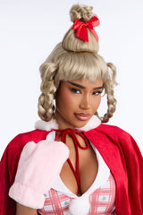 Naughty Little Who 7 Piece Costume Set - Red/combo