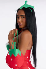 Favorite Sweet Treat 5 Piece Costume Set - Red/combo