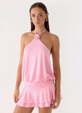 Make It Right Mini Dress - Pink