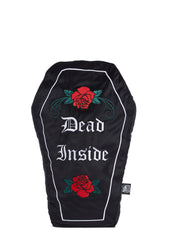 Dead Inside Throw Pillow