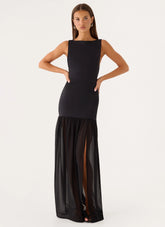 Seraphine Maxi Dress - Black