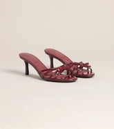 Date Night Bow Patent Mules