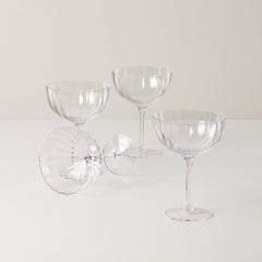 Curva Coupe Glasses, Set of 4
