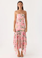 Bingle Midi Dress - Blooming Spring