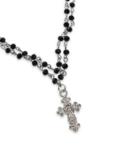 Gothic Prayer Beaded Choker