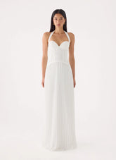 Tunnel Vision Maxi Dress - White