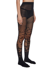 Creep It Real Sheer Bat Tights