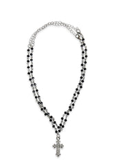 Gothic Prayer Beaded Choker