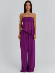 Clovelly Pant Plum