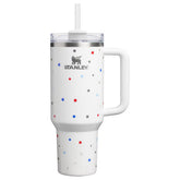 Stanley 40 oz Stainless Steel H2.0 FlowState Quencher Tumbler Starry Sparkle