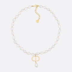 CD GOLD FULL PEARL NECKLACE