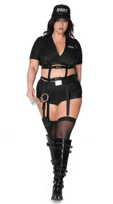 Plus Size SWAT Commander Costume - Image 1