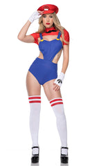 Sexy Plumber Babe Costume - Image 3
