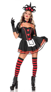 Dark Queen Of Hearts Costume - Image 1