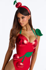 Sweet Heat 4 Piece Costume Set - Red