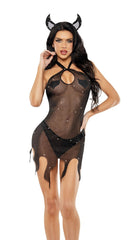 Sheer Devil Black Two Piece Set - Image 1