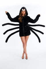 Snuggly Spider Halloween Costume - Black