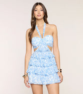 Love Story Floral Mini Dress