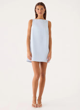 Ever Mine Mini Dress - Blue