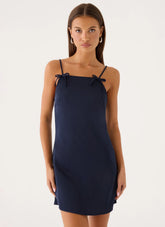 Amaliya Mini Dress - Midnight Blue