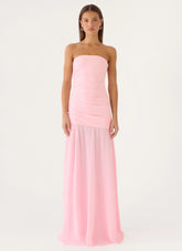 Antora Maxi Dress - Pink