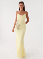 Joella Maxi Dress - Yellow