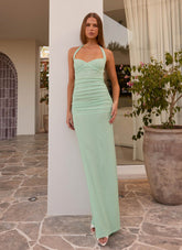 Mirabella Maxi Dress - Aqua