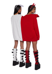 Heavenly Temptations Knit Sweater Set