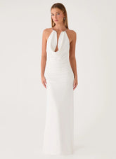 Hena Maxi Dress - White