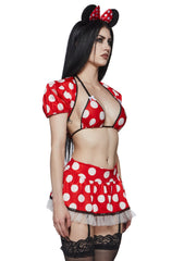 Sexy Polka Dot Mouse Costume