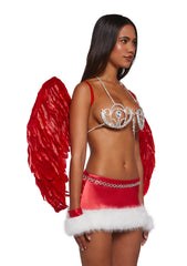 Y2K Runway Supermodel Angel Costume